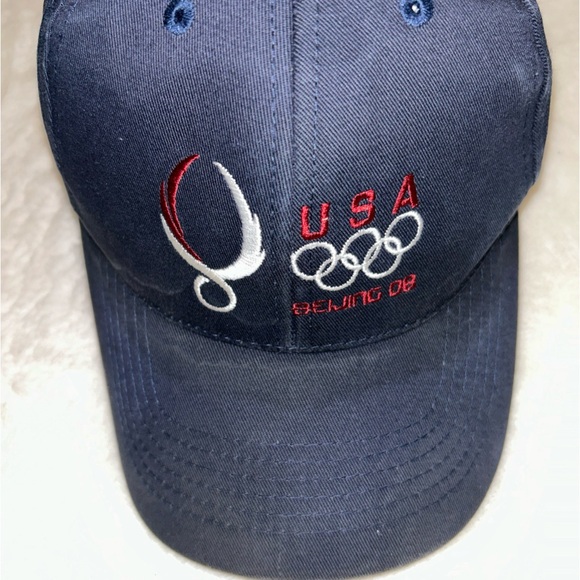 **6/$20** USA Olympic Beijing 2008 Hat Strapback Cap Adjustable - Picture 2 of 7